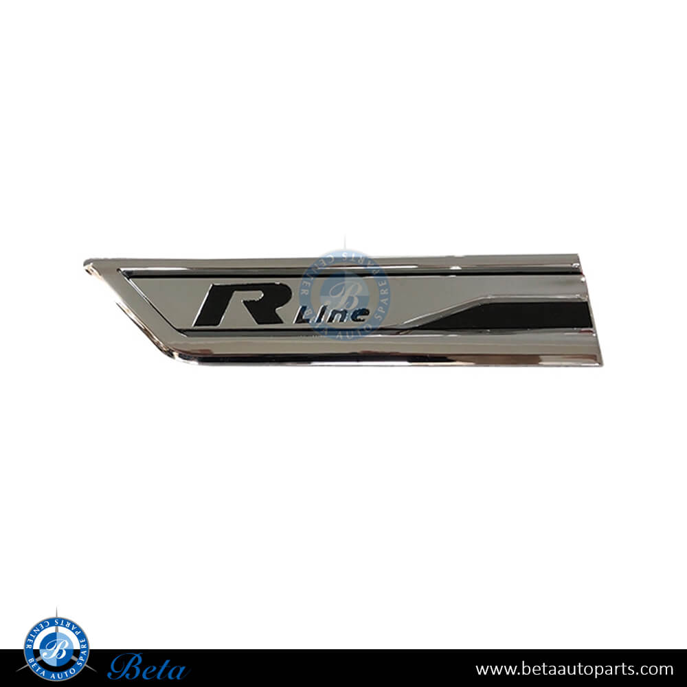 Right Side Front Door Strip for Volkswagen Touareg R-Line 2018 -Up models, Part Number 760853688J Right Side Front Door Strip for Volkswagen Touareg R-Line 2018 -Up models, Part Number 760853688J